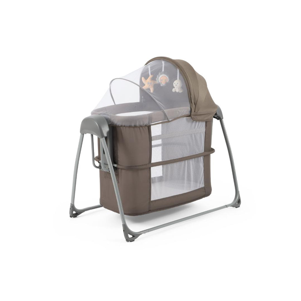 Oyster Swinging Crib - Mink