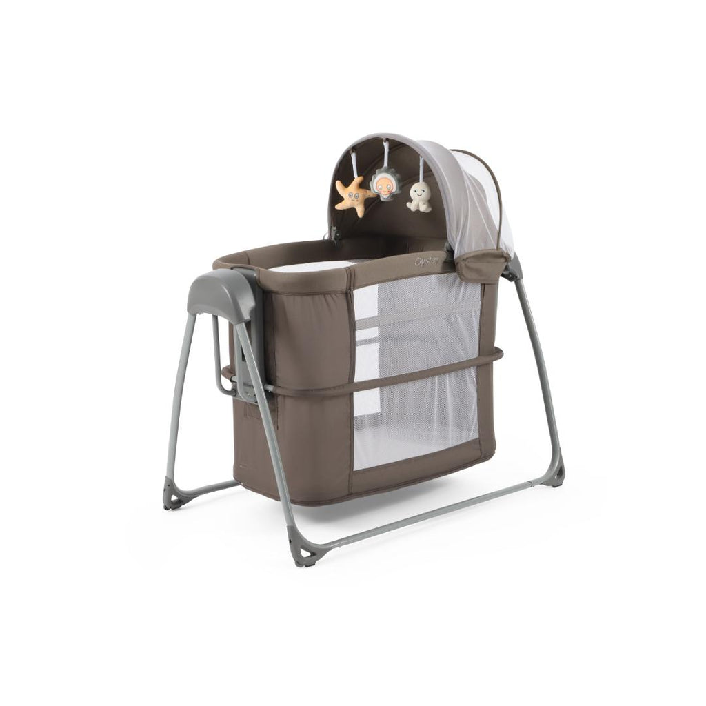 Oyster Swinging Crib - Mink