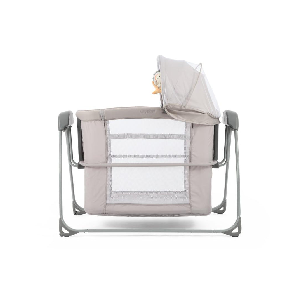 Oyster Swinging Crib - Stone