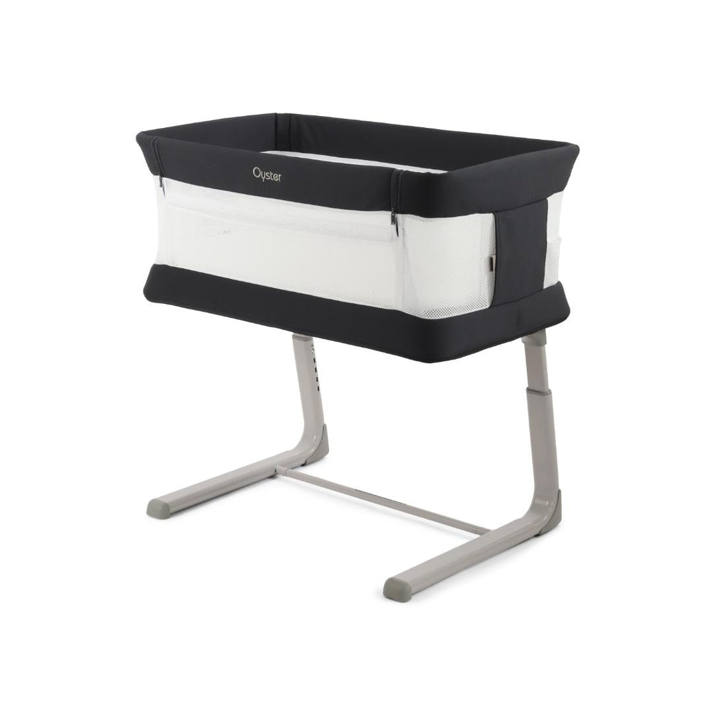 Oyster Wiggle Crib Co-Sleeper | Carbonite