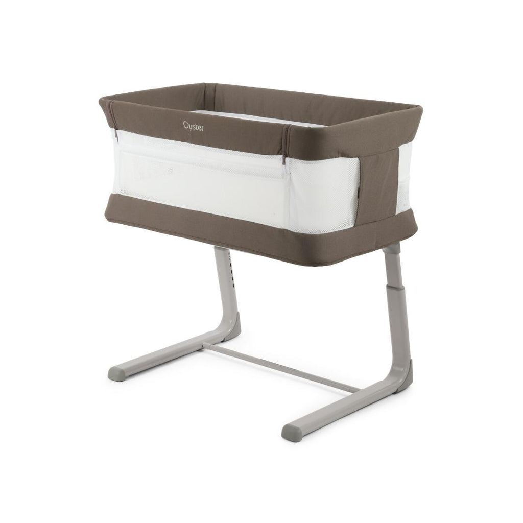 Oyster Wiggle Crib Co-Sleeper | Mink