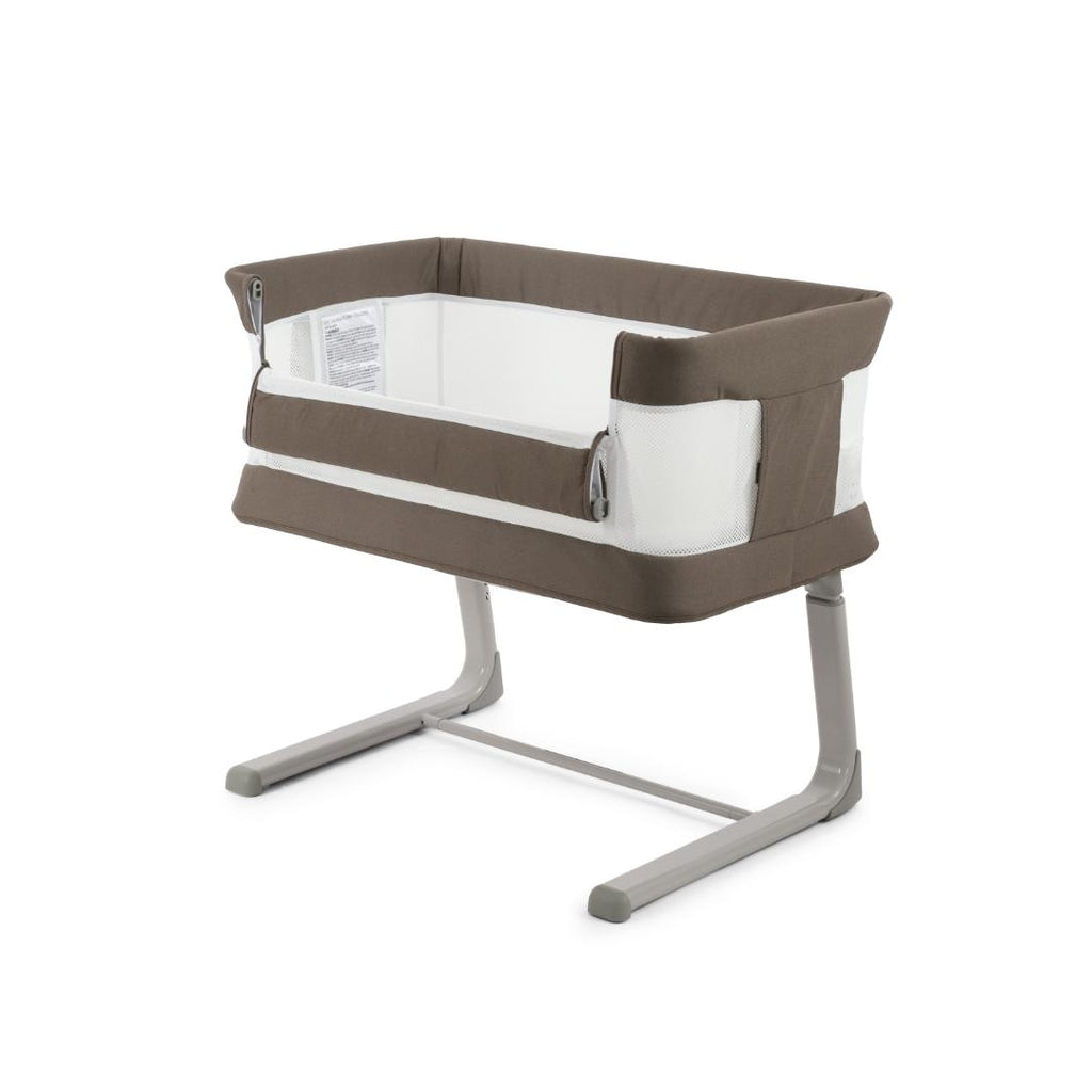 Oyster Wiggle Crib Co-Sleeper | Mink