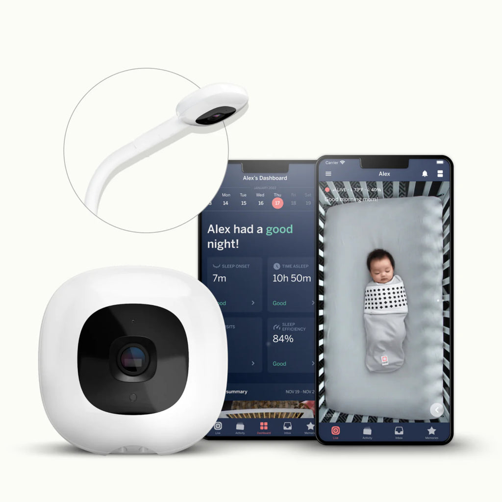 Nanit Pro Baby Monitor, Floor Stand & Flex Stand