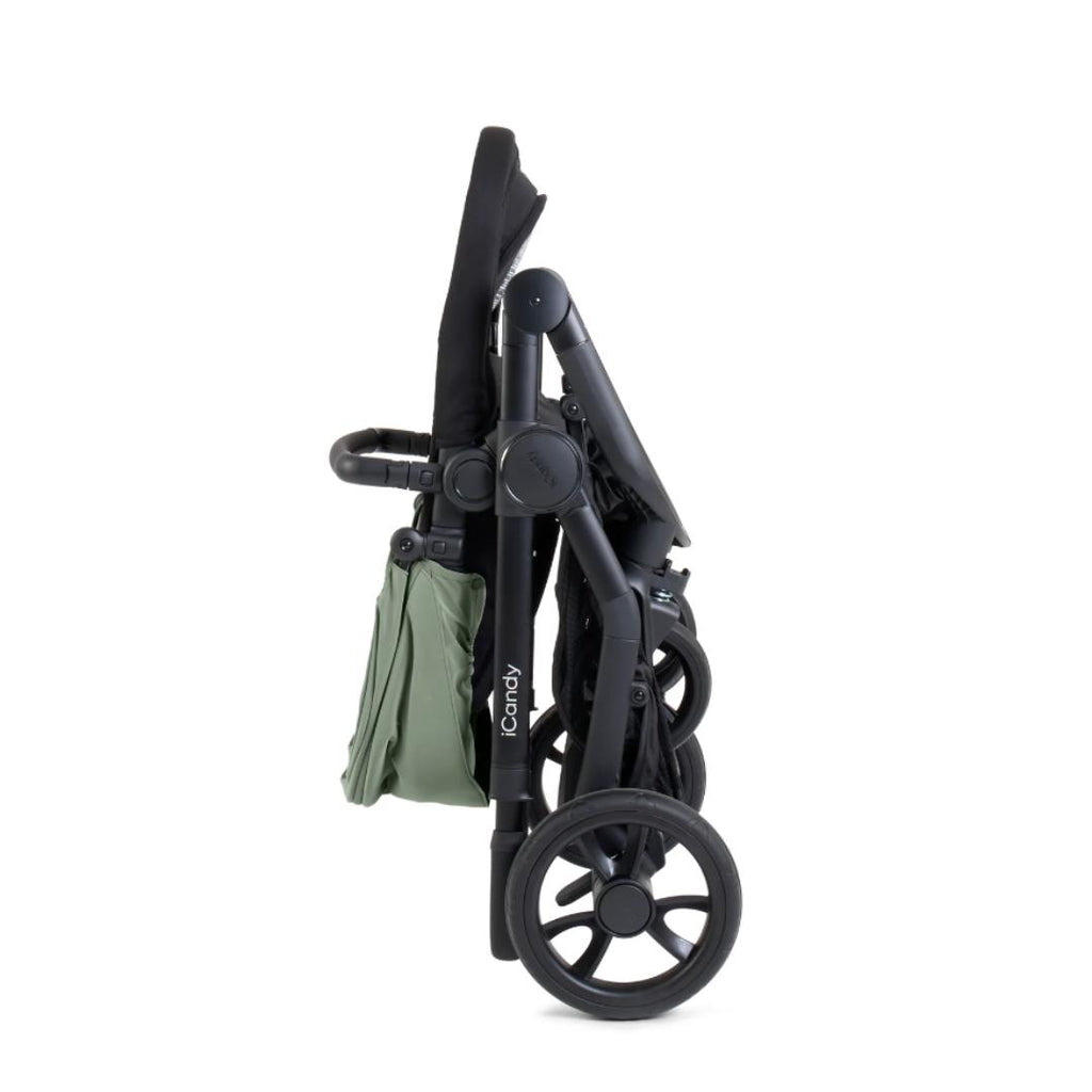 iCandy Orange 4 Pushchair Bundle | Pistachio on Black