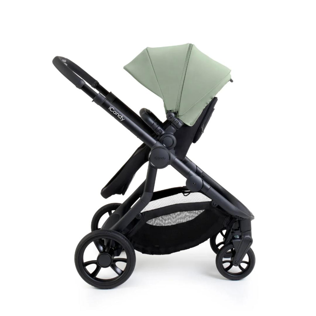 iCandy Orange 4 Pushchair Travel System | Pistachio on Black