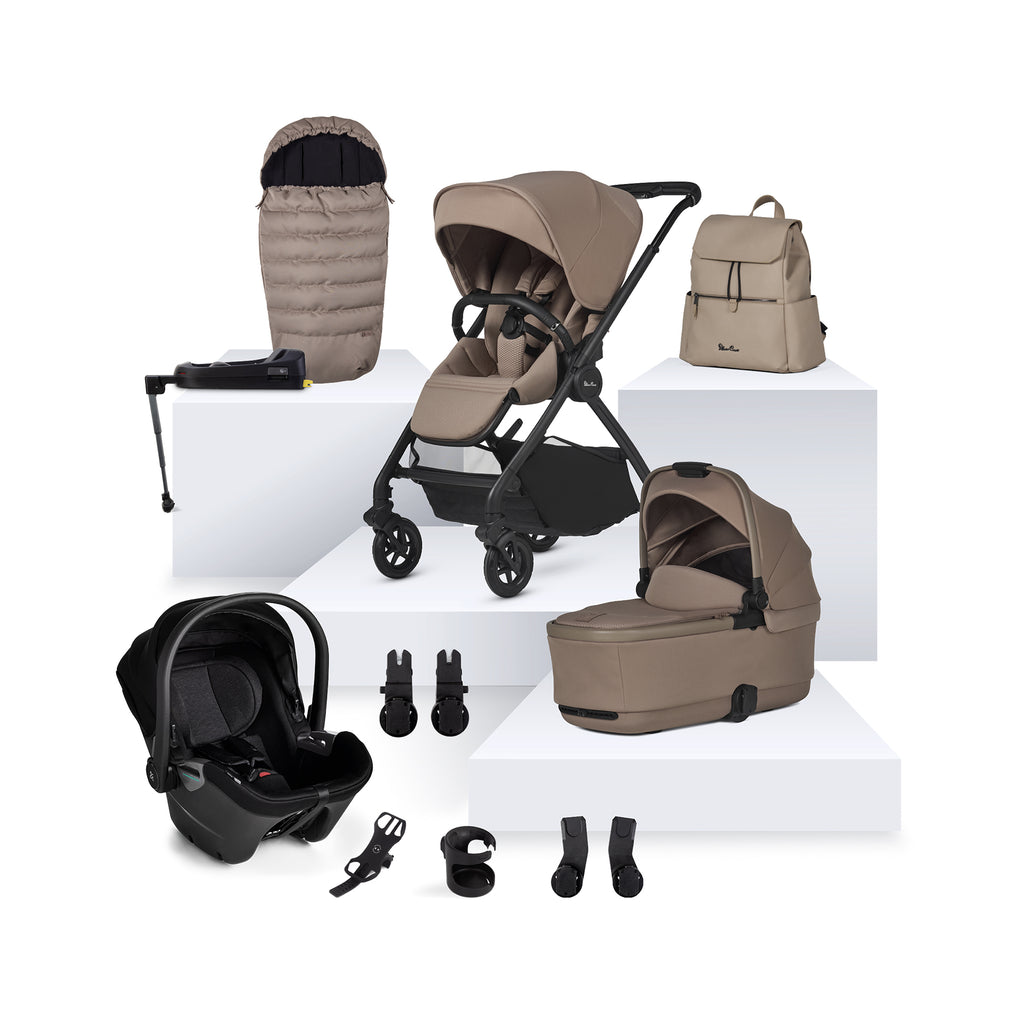 Silver Cross Dune 2 Pushchair Ultimate Bundle | Mocha