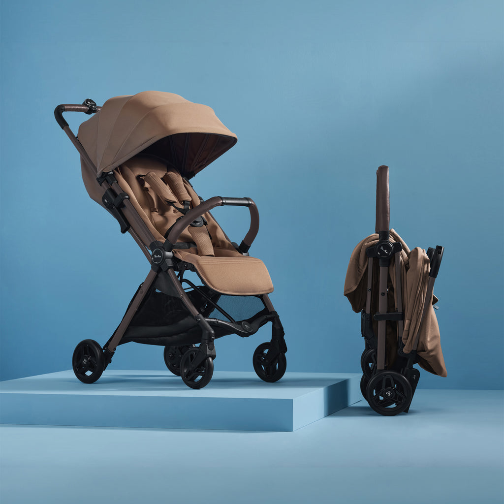 Silver Cross Jet 5 Stroller | Cinnamon