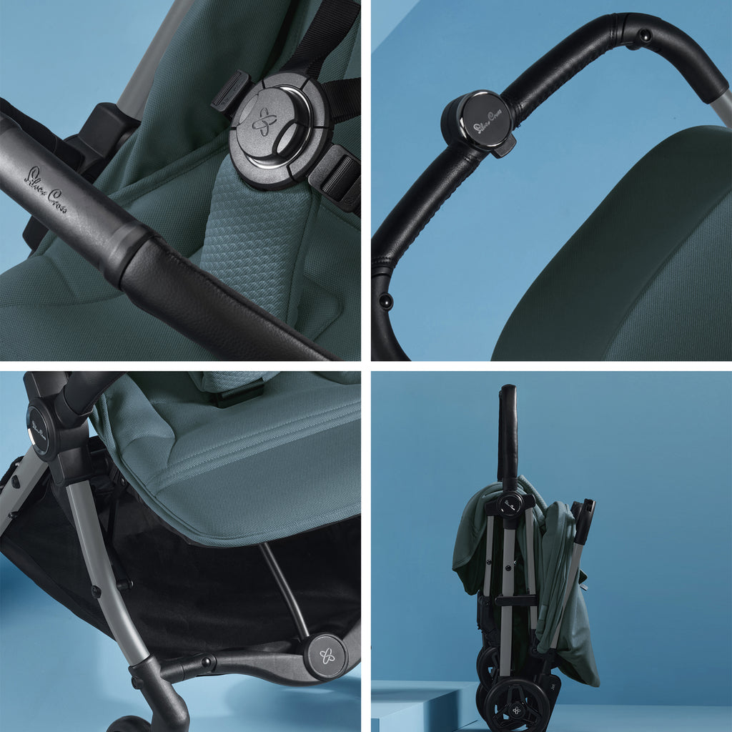 Silver Cross Jet 5 Stroller | Mineral