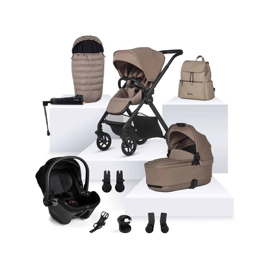 Silver Cross Reef 2 Pushchair Ultimate Bundle | Mocha