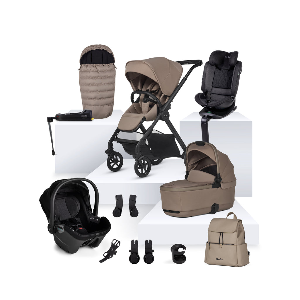 Silver Cross Dune 2 Pushchair Ultimate Motion Bundle | Mocha