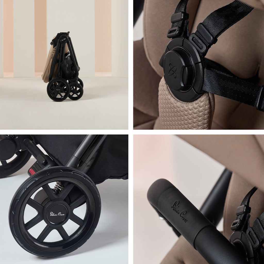 Silver Cross Dune 2 Pushchair Ultimate Motion Bundle | Mocha