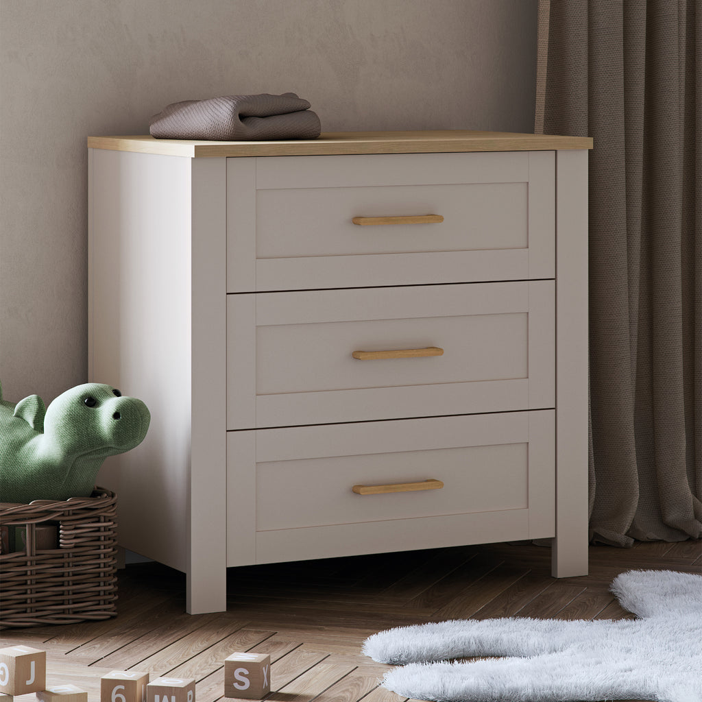 Silver Cross Seville 2 Piece Nursery Set | Cashmere Oak