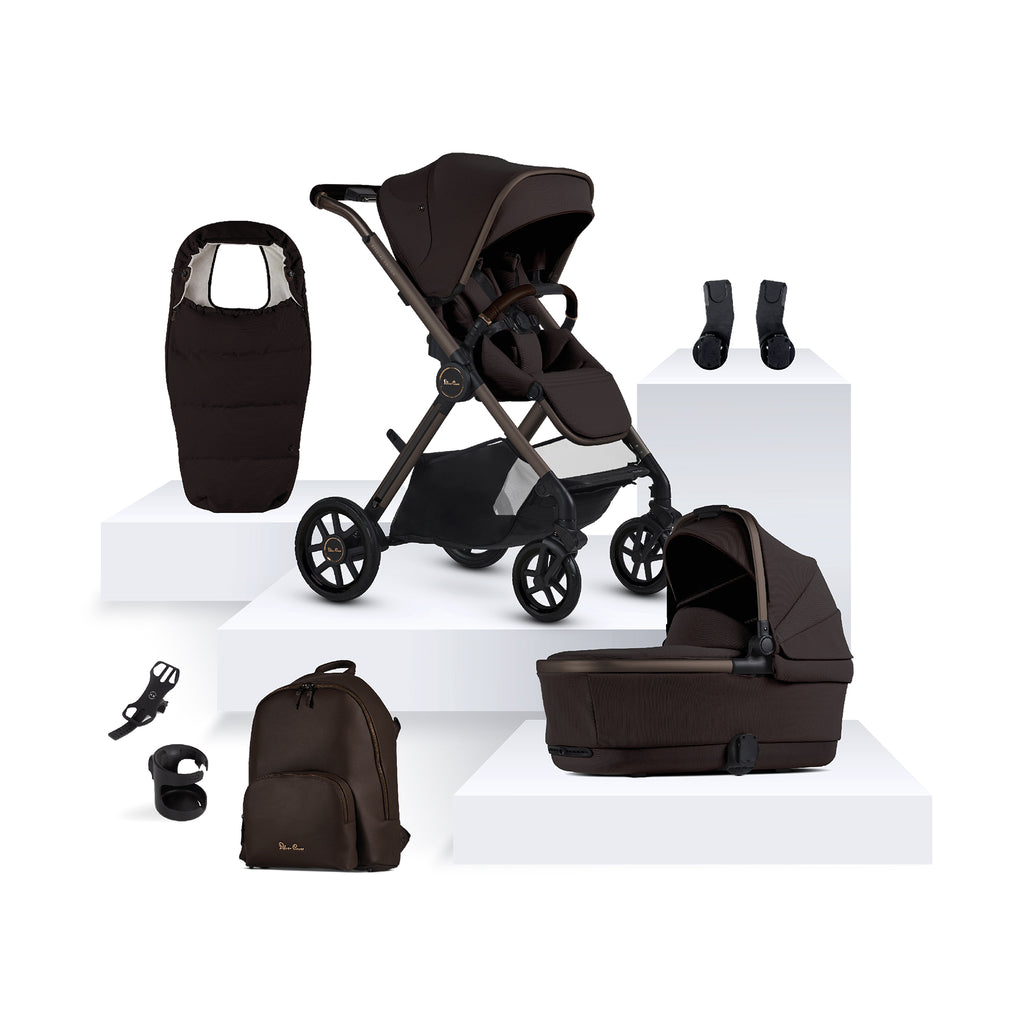 Silver Cross Special Edition Reef 2 Pushchair Accessory Bundle | Ganache