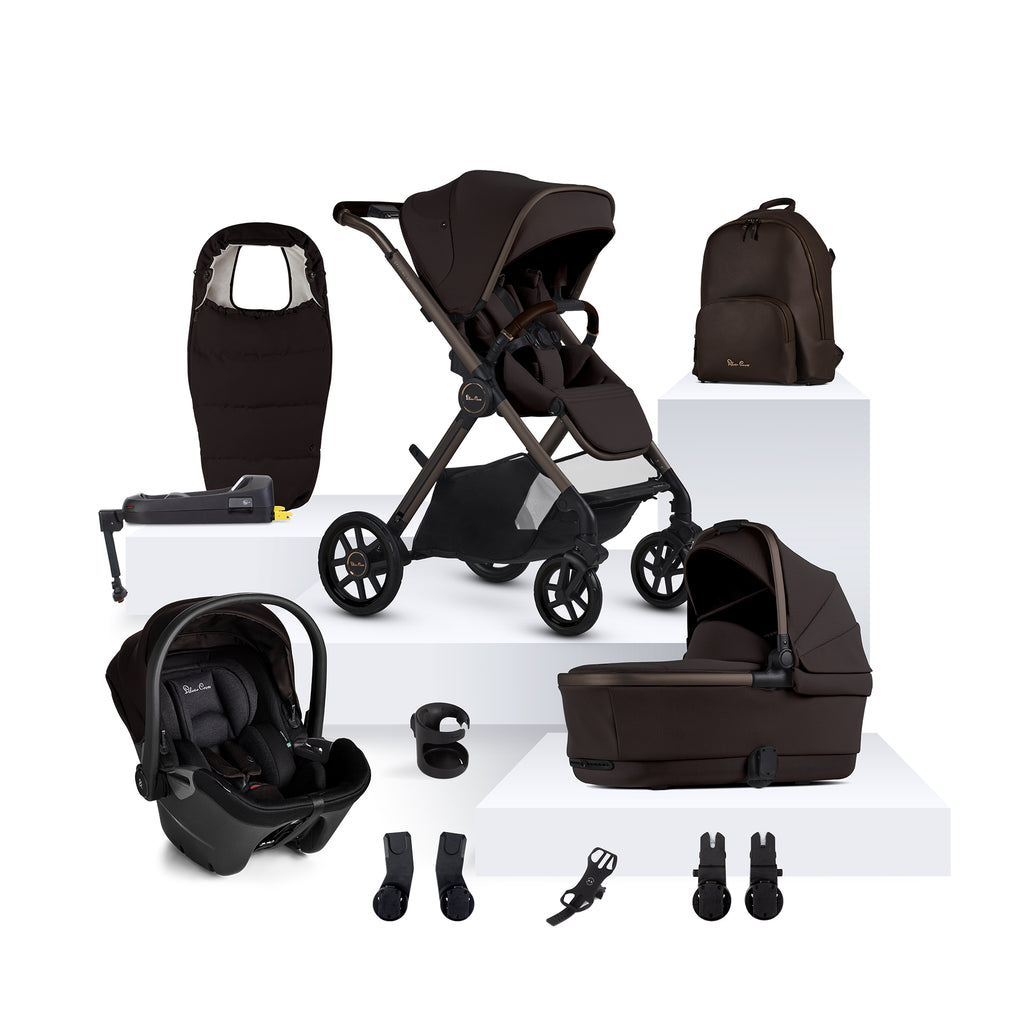 Silver Cross Special Edition Reef 2 Pushchair Ultimate Bundle | Ganache