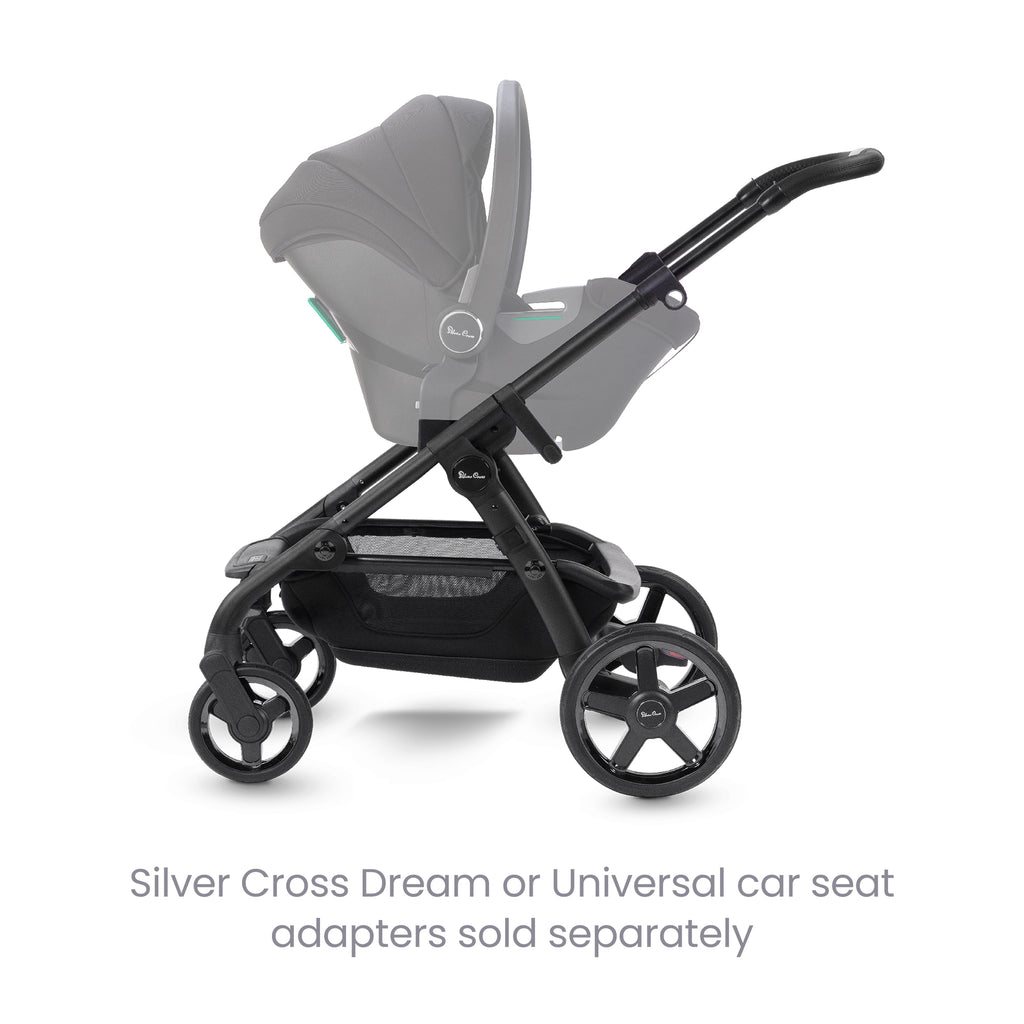 Silver Cross Wave 3 Pushchair 2024 | Onyx