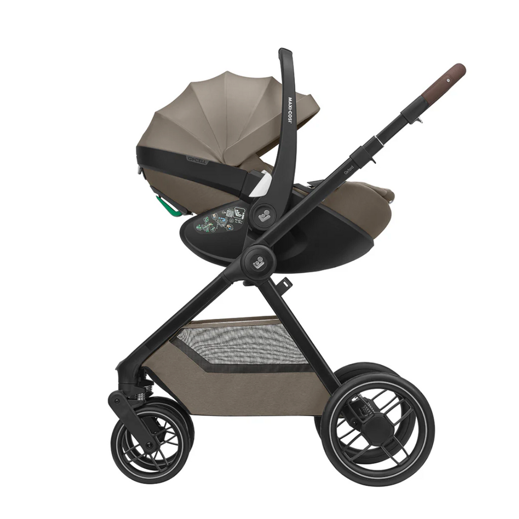 Maxi-Cosi Oxford Premium Travel System - Twillic Truffle