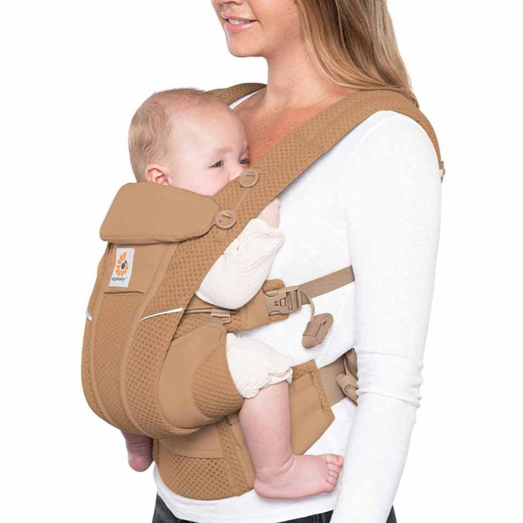 Ergobaby Omni Breeze Baby Carrier - Camel Brown