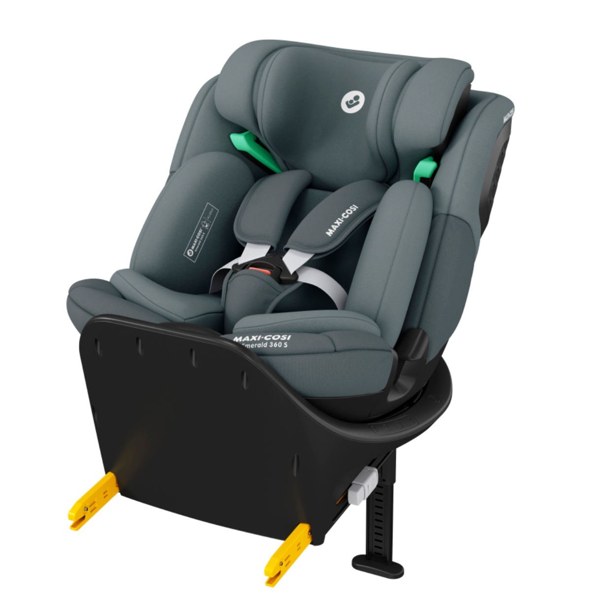 Maxi Cosi Emerald 360 S Car Seat Birth 12 years old Graphite