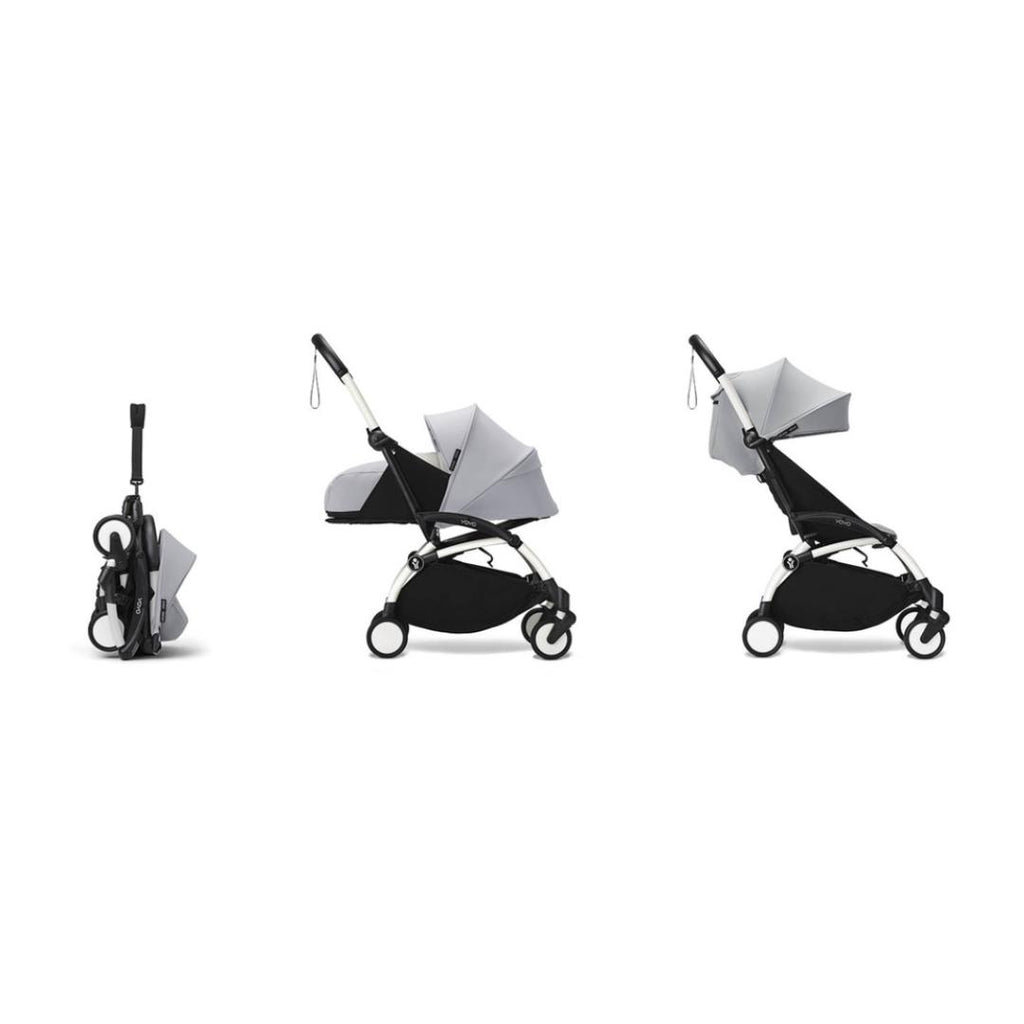 Stokke YOYO³ Stroller from Newborn to Toddler | Stone