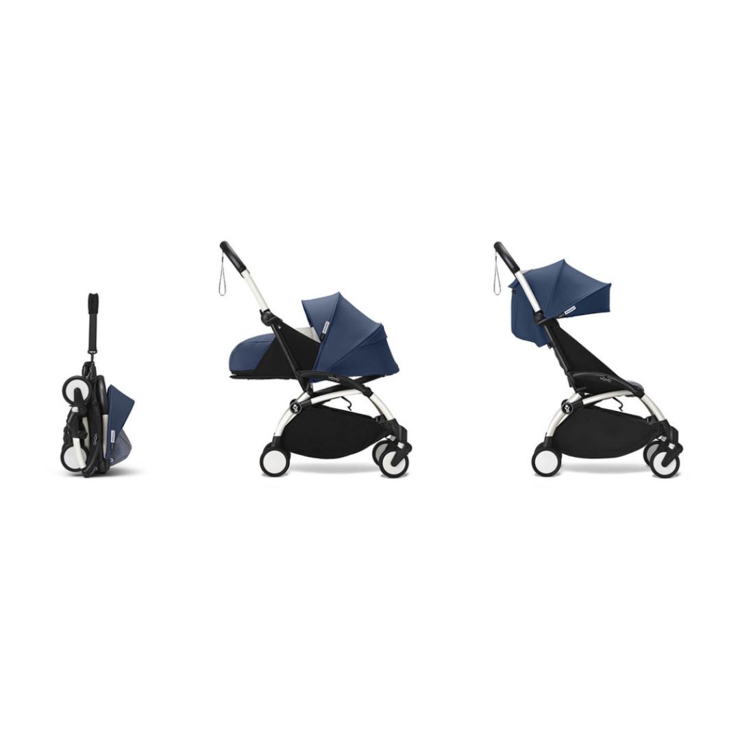 Stokke YOYO³ Stroller from Newborn to Toddler Air France Blue