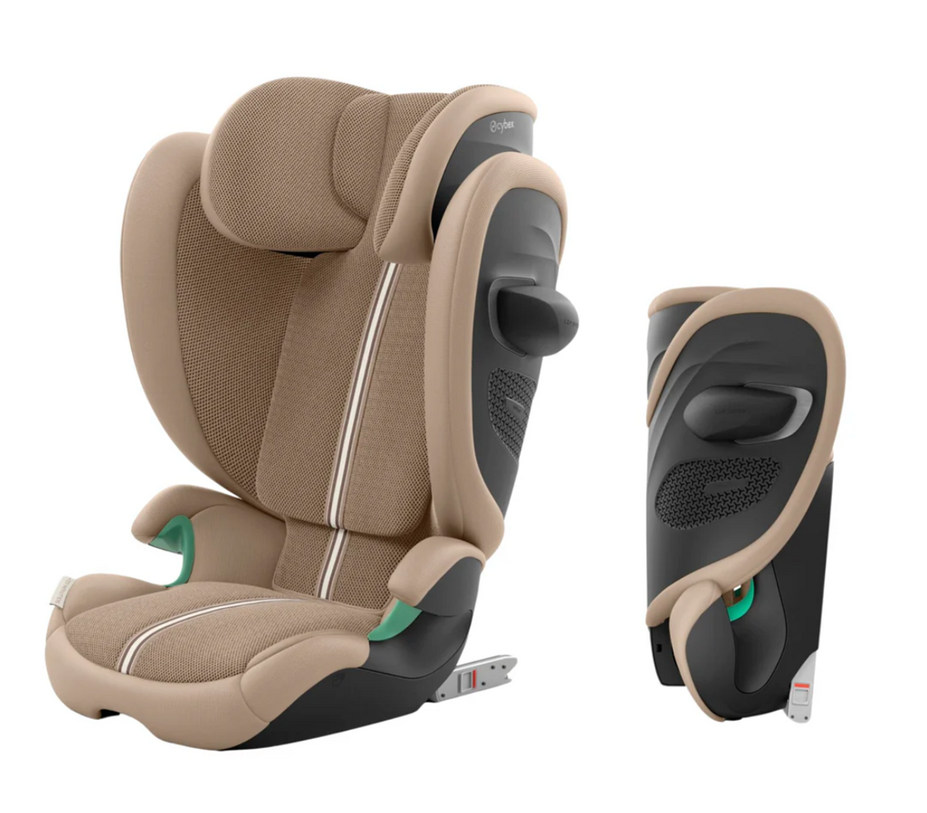 Cybex Solution G2 i-Fix Foldable Child Car Seat | Almond Beige