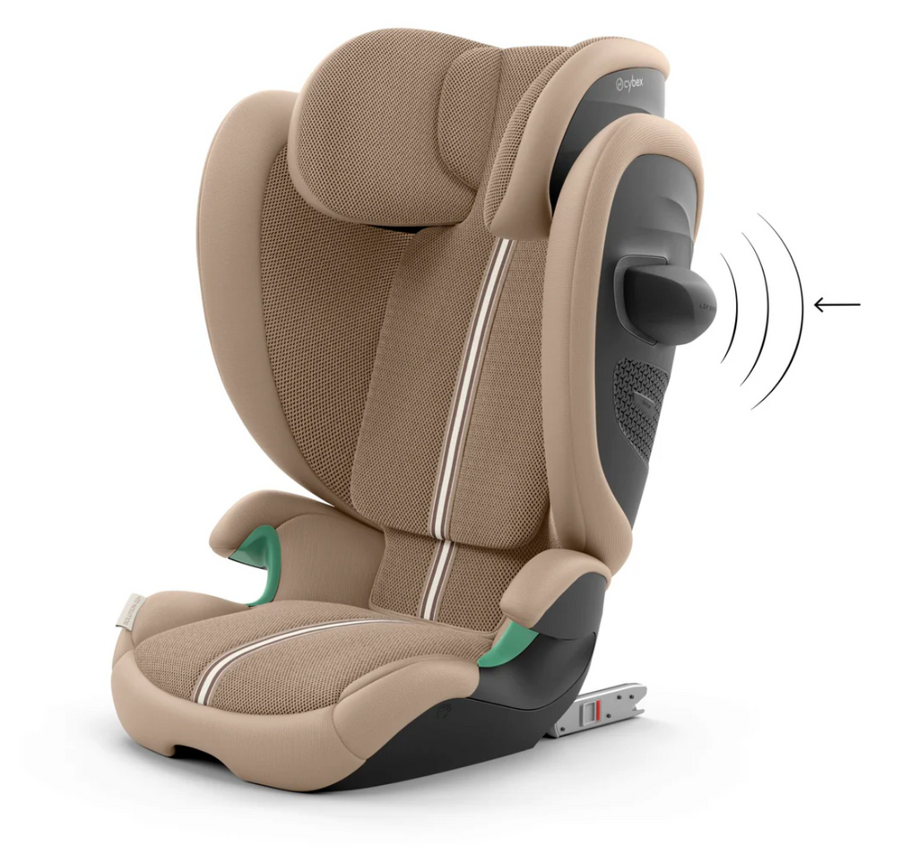 Cybex Solution G2 i-Fix Foldable Child Car Seat | Almond Beige