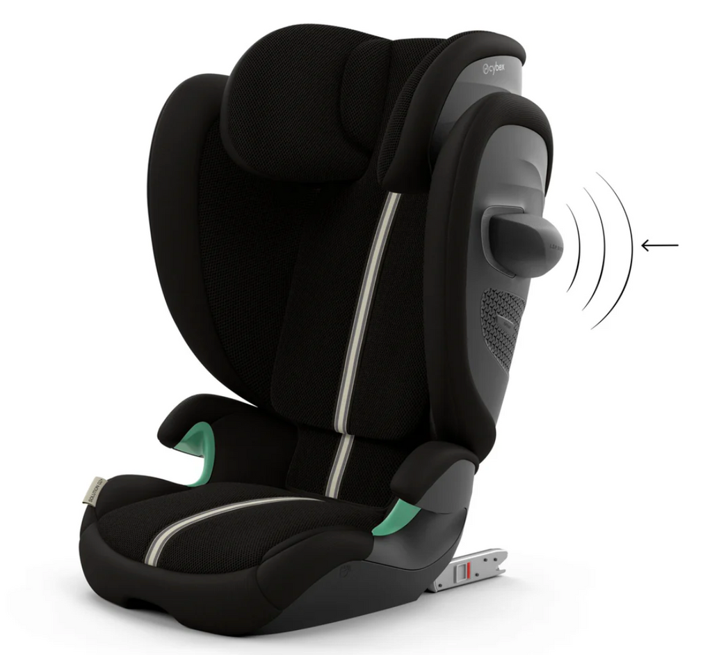 Cybex Solution G2 i-Fix Foldable Child Car Seat | Moon Black