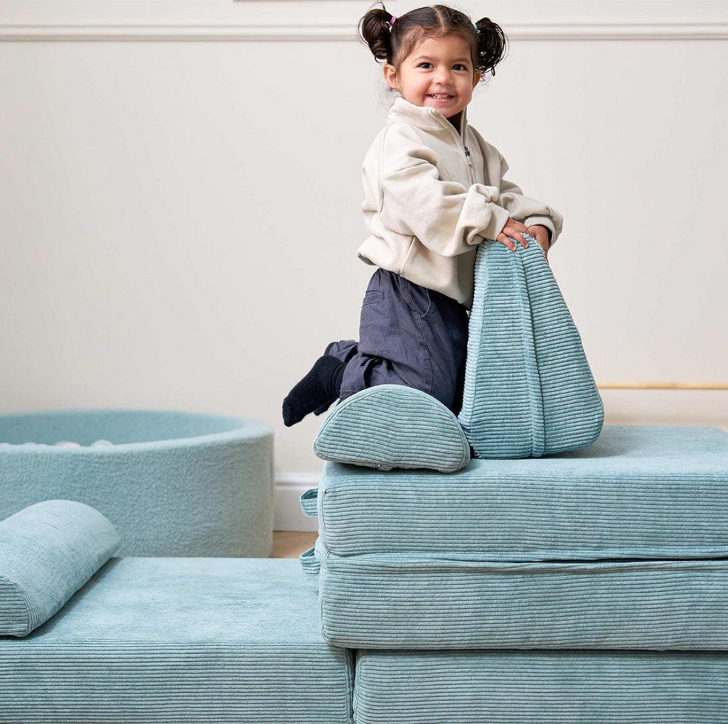 Tutti Bambini Playrama Montessori Kids Play Sofa | Ocean Stone