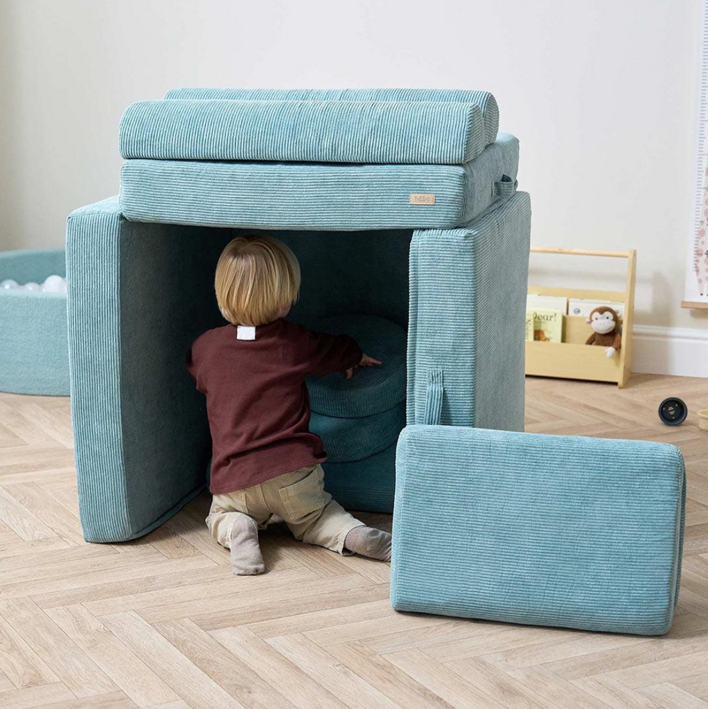 Tutti Bambini Playrama Montessori Kids Play Sofa | Ocean Stone