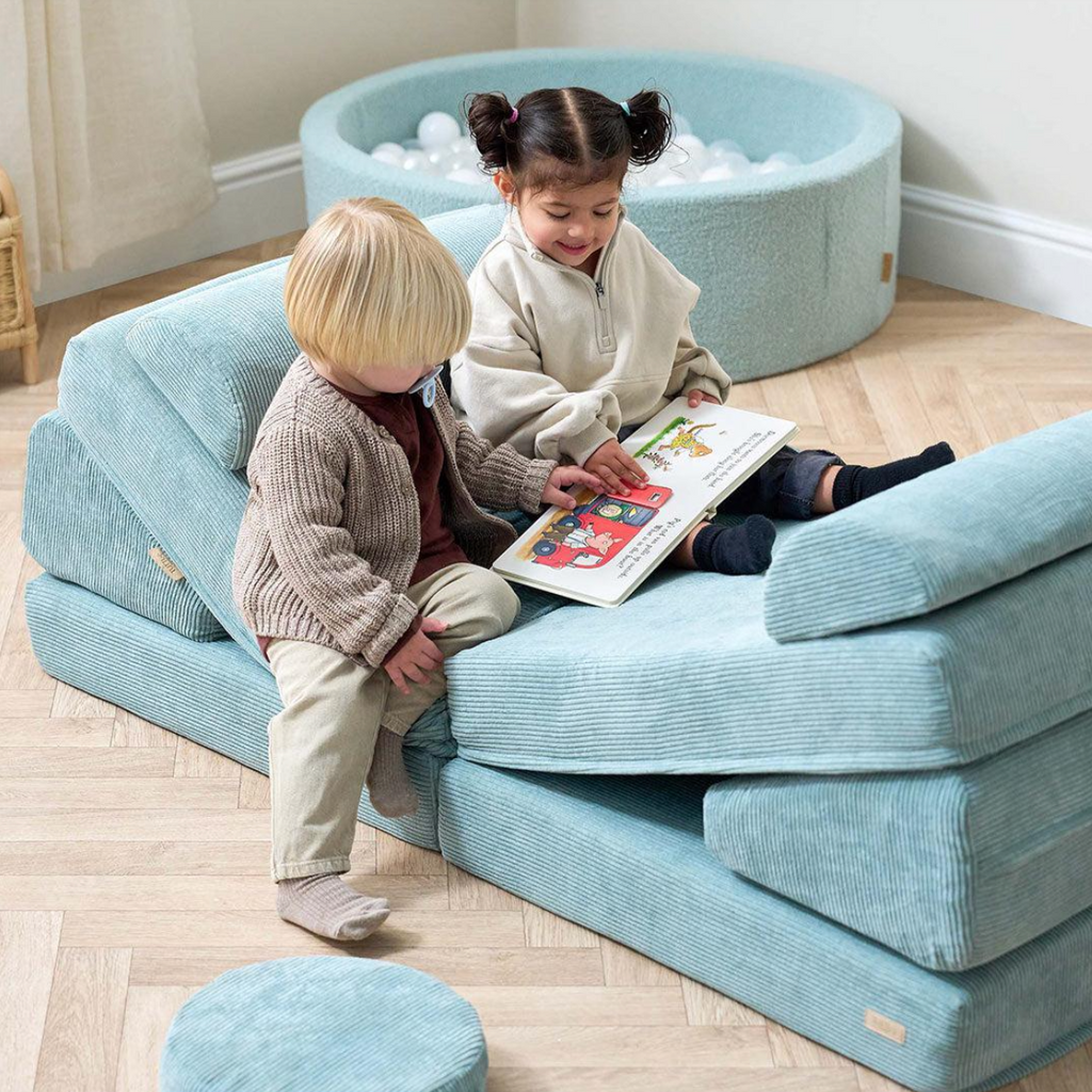 Tutti Bambini Playrama Montessori Kids Play Sofa | Ocean Stone