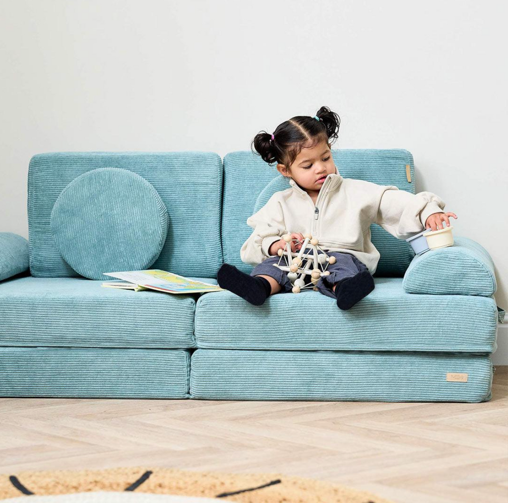 Tutti Bambini Playrama Montessori Kids Play Sofa | Ocean Stone