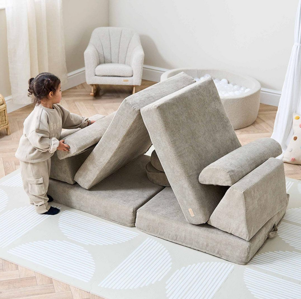 Tutti Bambini Playrama Montessori Kids Play Sofa | Mushroom