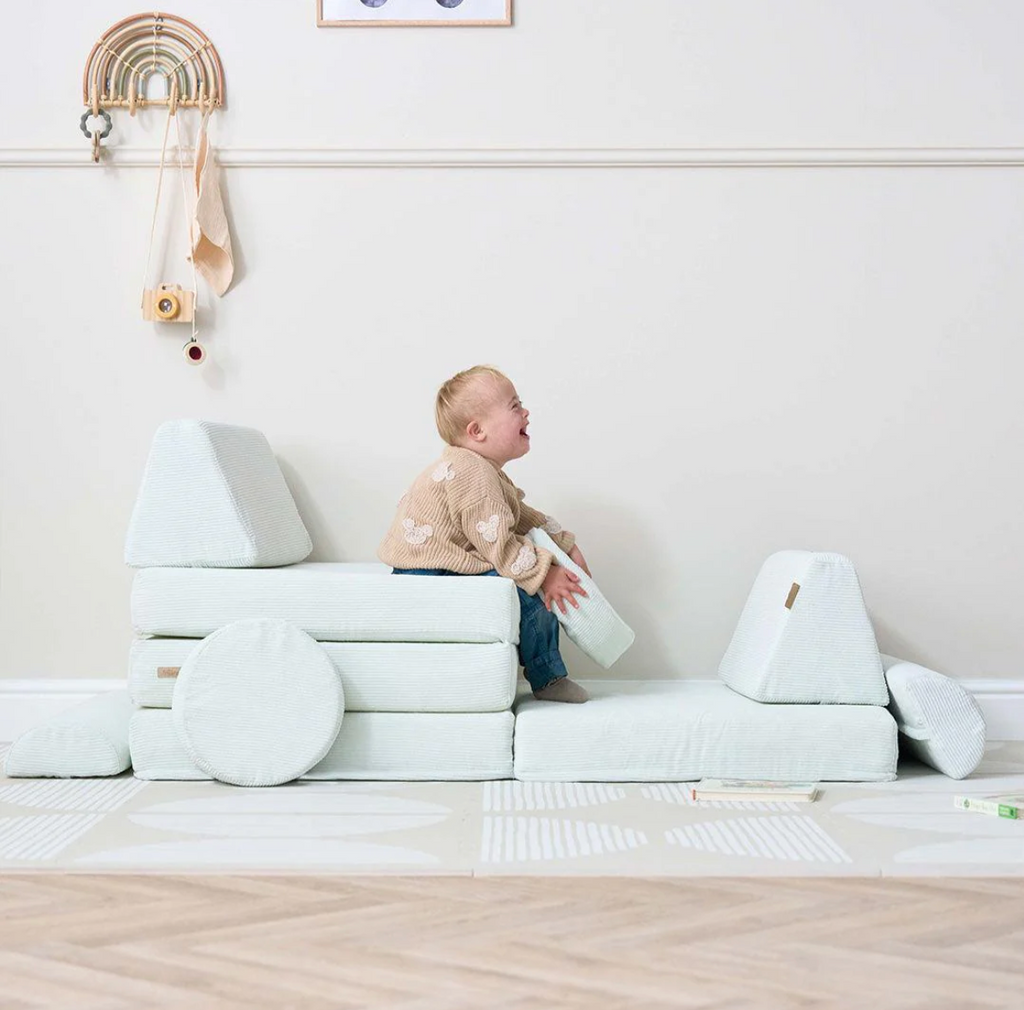 Tutti Bambini Playrama Montessori Kids Play Sofa | Sea Mist