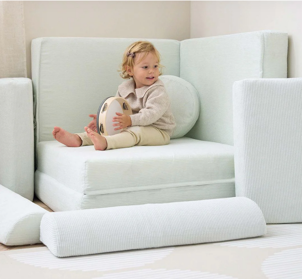 Tutti Bambini Playrama Montessori Kids Play Sofa | Sea Mist