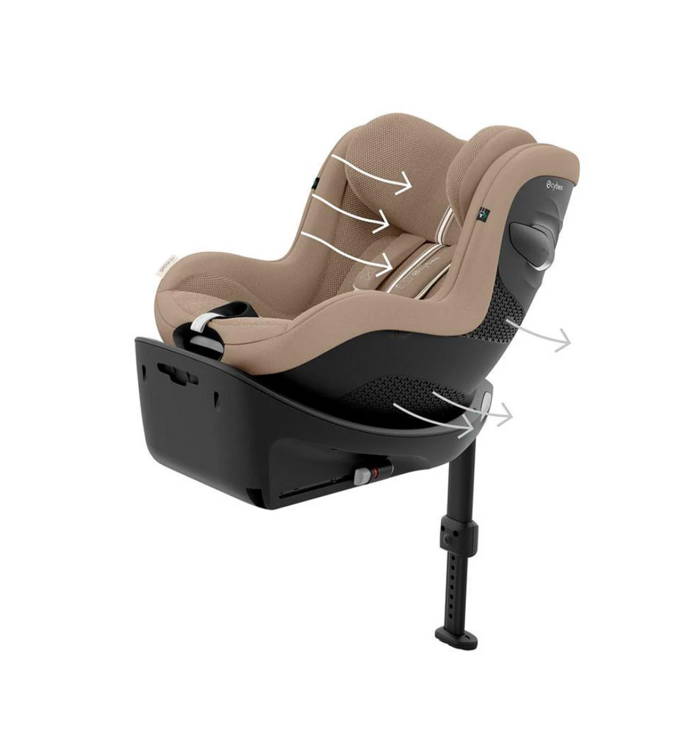 Cybex Sirona G i-Size Plus Car Seat | Almond Beige