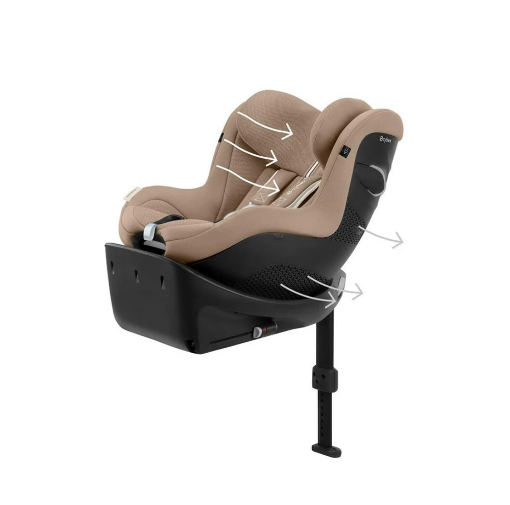 Cybex Sirona Gi i-Size Plus Car Seat - Almond Beige