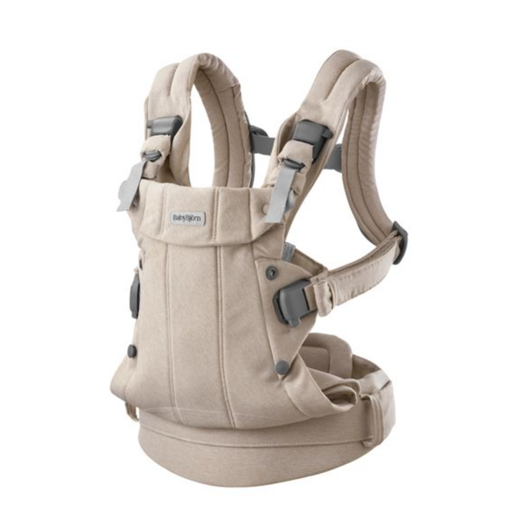 BabyBjorn Harmony Baby Carrier - Woven Melange | Light Beige