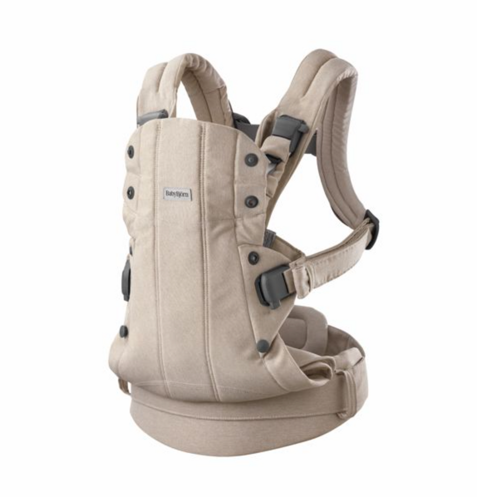 BabyBjorn Harmony Baby Carrier - Woven Melange | Light Beige