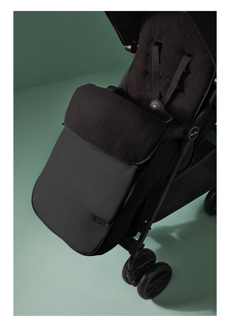 Silver Cross Pop Footmuff Space Black