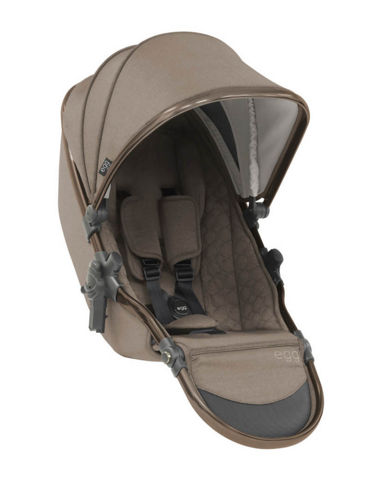 Egg3 Double Pushchair & Carrycot  - Mink