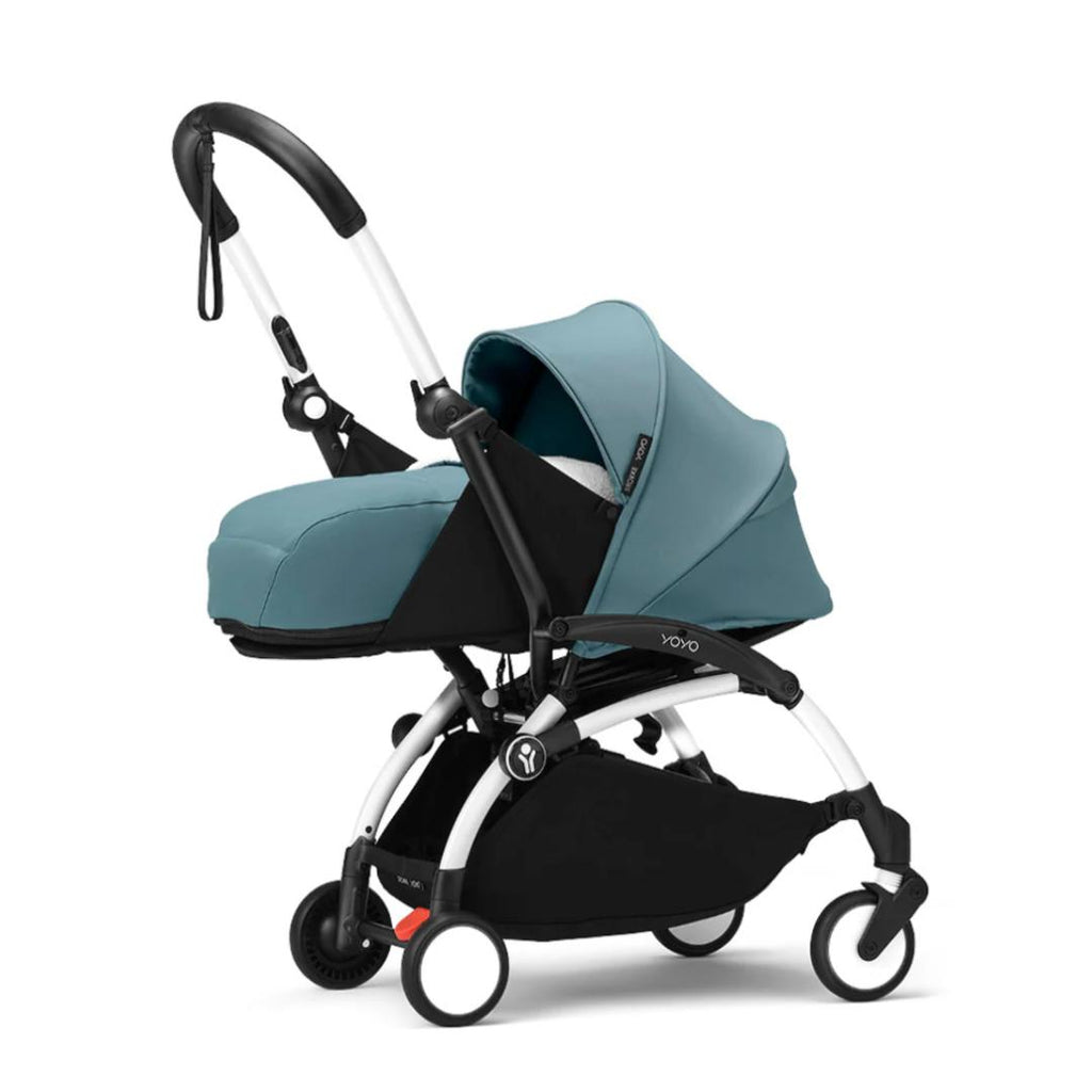 Stokke YOYO³ Stroller from Newborn to Toddler | Aqua