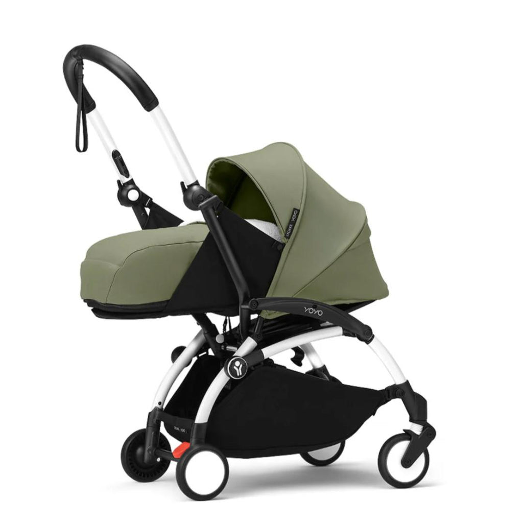 Stokke YOYO³ Stroller with Newborn Pack | Olive