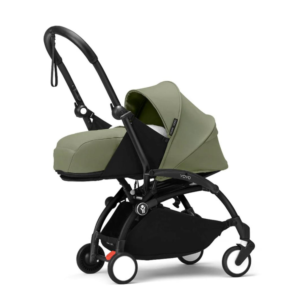 Stokke YOYO³ Stroller with Newborn Pack | Olive