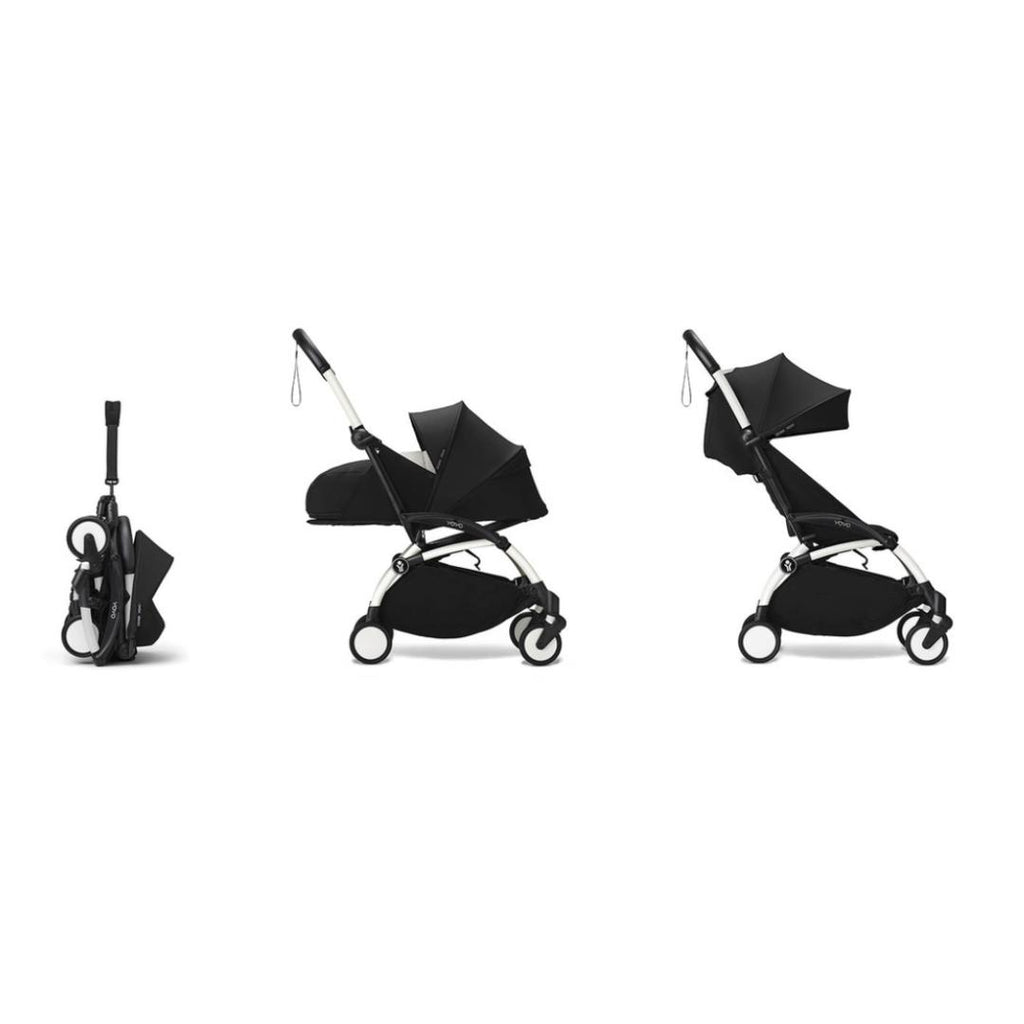 Stokke YOYO³ Stroller from Newborn to Toddler | Black