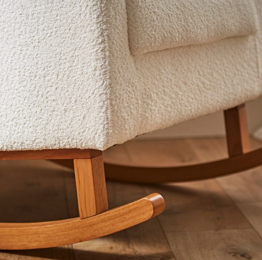 CuddleCo Etta Nursing Chair - Boucle Off-White