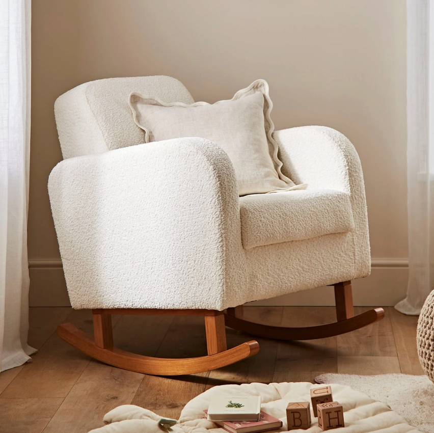 CuddleCo Etta Nursing Chair - Boucle Off-White