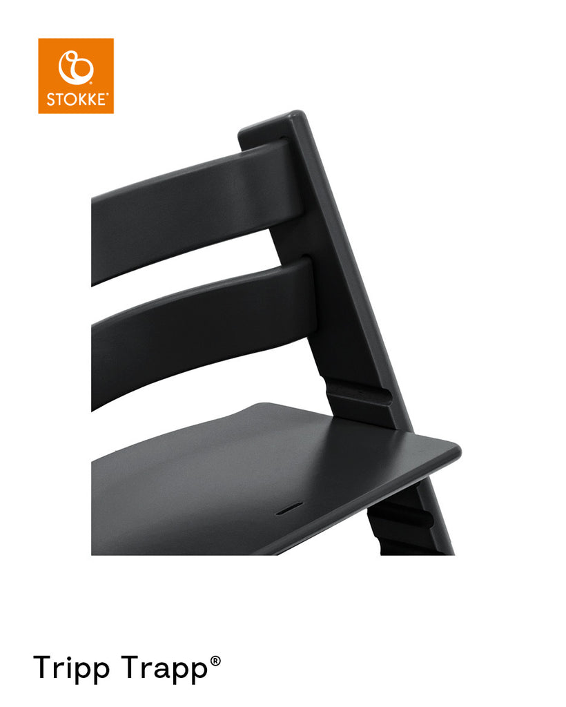 Stokke Tripp Trapp Highchair | Black (Free Baby Set)