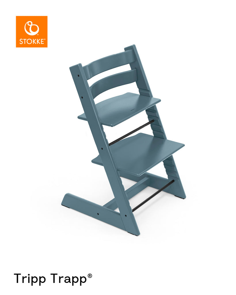 Stokke Tripp Trapp Highchair | Fjord Blue (Free Baby Set)