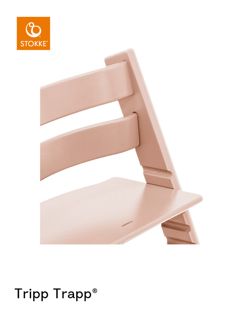 Stokke Tripp Trapp Highchair | Serene Pink (Free Baby Set)