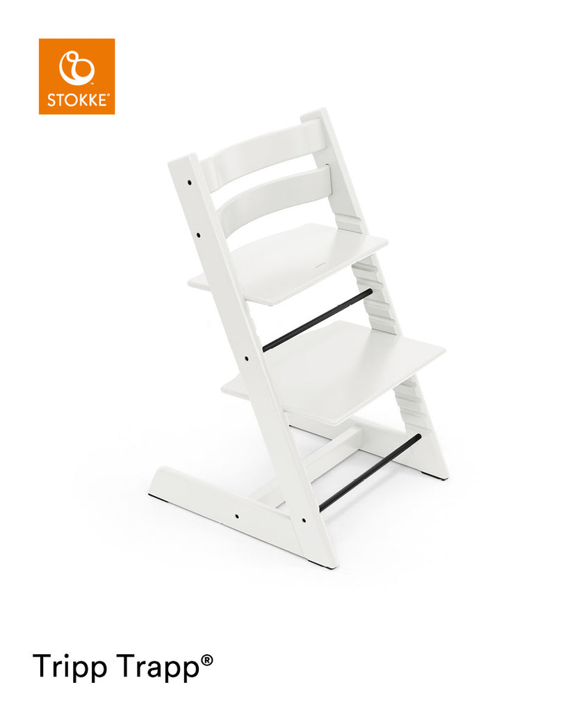 Stokke Tripp Trapp Highchair | White (Free Baby Set)